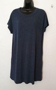 SheIn  blue/gray tshirt dress