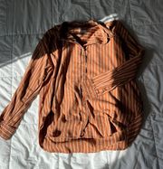 Universal Thread Striped Button Down Shirt