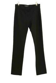 Derek Lam Straight Leg Black Mid Rise Pants US 4