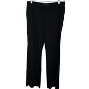 ZARA  Woman Black Straight wide Pants Large