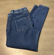 Nordstorm Womens Blue Denim Pull on Elastic Waist Jeggings‎ Size Small