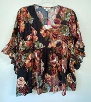 BNWT Andrée by Unit Floral Boutique Top, Small