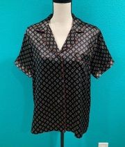 ⭐️ Jones New York silky short sleeve top in size medium