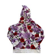 VICTORIAS SECERT Floral Rose Lounge Hoodie Size Small