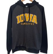 University of Iowa Hawkeyes Black and yellow hoodie