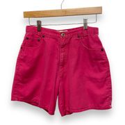 Vintage Pink Denim High Waisted Shorts