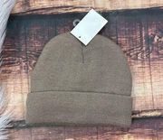 Forever21 Beige Tan Beanie Hat