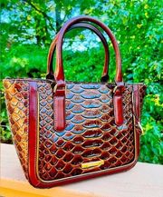 Brahmin small Ashlee pecan Bellevue bag​​​