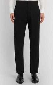 Giorgio Armani Vintage Wool Blend Black Side Stripe Tuxedo Pants Size 2