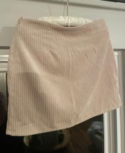 Corduroy Mini skirt