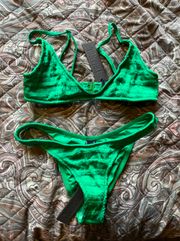 Swimwear Maia Tropical Green Set