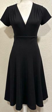 Anthropologie Black A-Line Dress