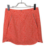 Vineyard Vines Performance Printed Skort Skirt Fiery Coral Size 8 New with Tags