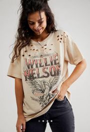 NWT Willie Nelson Eagle merch tee