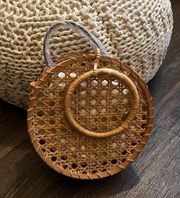 Wooden Circle Bag