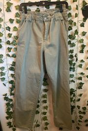 Forest Green High waisted Pants 