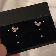 Disney’s Minnie Mouse Sterling Silver Earrings