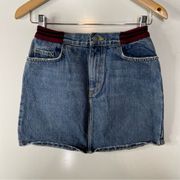 Carmar Denim Mini Skirt Size 26