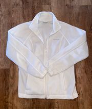 White Fleece Jacket