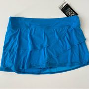 Coco Reef Women’s Classic Solids Mesh Layer Swim Skort Bottom Size 1X