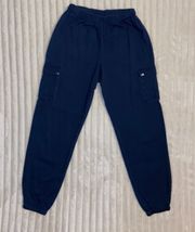 Petite Navy Blue Cargos Size Small