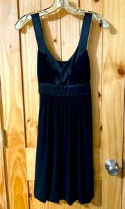 Bisou Bisou size 4 classic black sleeveless dress