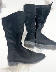 Suede Tall Boots