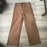 | 100% Leather pants size 6