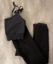 Black workout Set