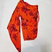 NBD Nila Top in Orange Floral