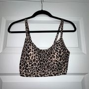 Animal Print Wireless Bralette Bra