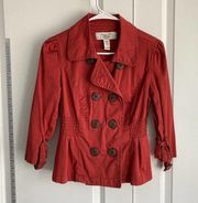 AMERICAN RAG SMALL BUTTON UP BLAZER JACKET