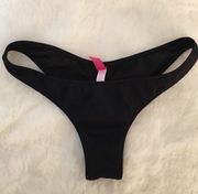 VS Pink Rouched bikini bottoms