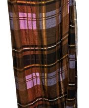 Vera Bradley plaid light weight scarf size 58 x 70