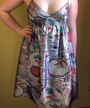 Derek Heart Floral Sundress Medium