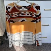 Aztec Long Sleeved Shirt