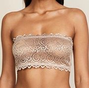 Free People NEW Intimately  Seamless Lace Bandeau Bra