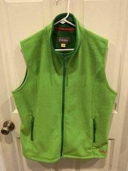 Cabela’s Lime Green Vest size Large