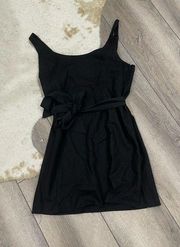 Cotton on mini little black dress