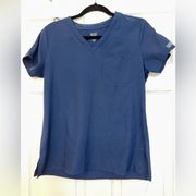 Insight Navy one pocket scrub top