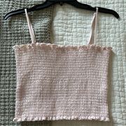 Gianni Bini Smocked Crop Top