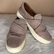 Frye Nina Stud Slip-on Sneakers Dusty Rose Size 6.5