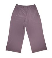 Wide Leg Capri Pants