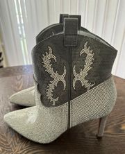 Rhinestone Booties