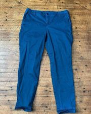 Kut from the Kloth teal 16W business casual skinny trouser