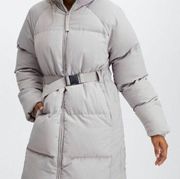 NWT - Fabletics Small Puffer Coat - Color Ash