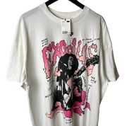 Bob Marley Exodus T Shirt White Extra Large XL Graphic Tee Adult Unisex Fit