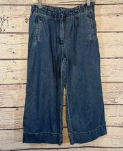 ORVIS Cropped Denim with Flare Leg-4P