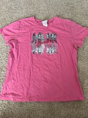 Pink  Graphic Tee