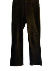 Pre Owned NOBO Women's Mid Rise Boot Cut Jeans Black Sz 9